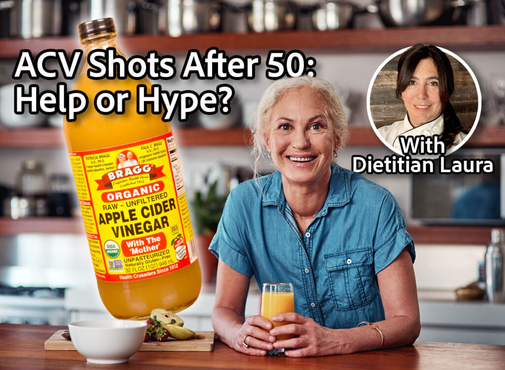 Should You Take Apple Cider Vinegar Shots After 50?