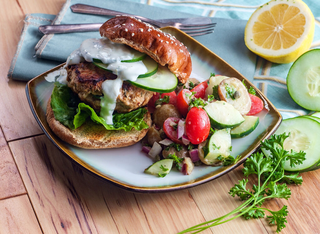 10 Healthiest Restaurant Burgers in America